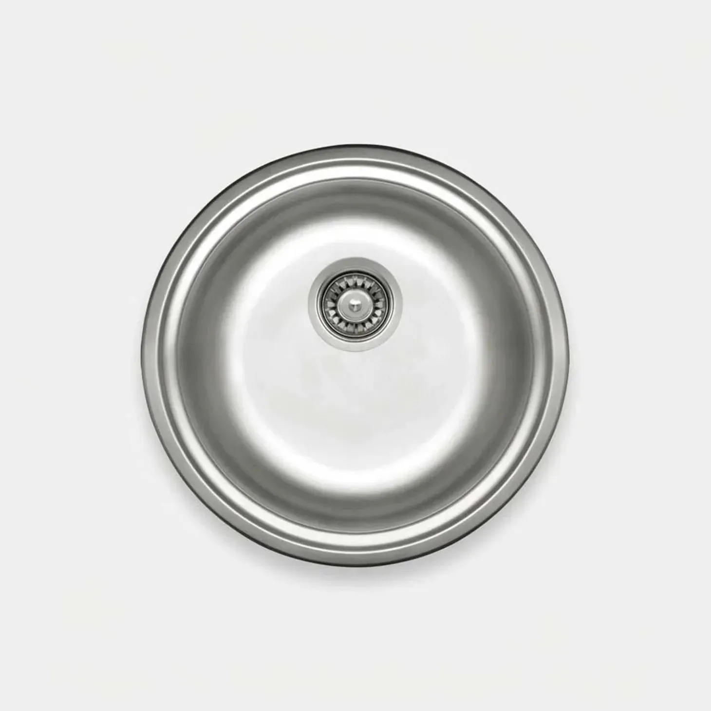 Lavello 1 vasca Idrostile Baracoa D420 mm satinato