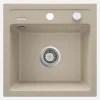 Lavello 1 vasca Idrostile Martí sifone 440x184 mm sabbia