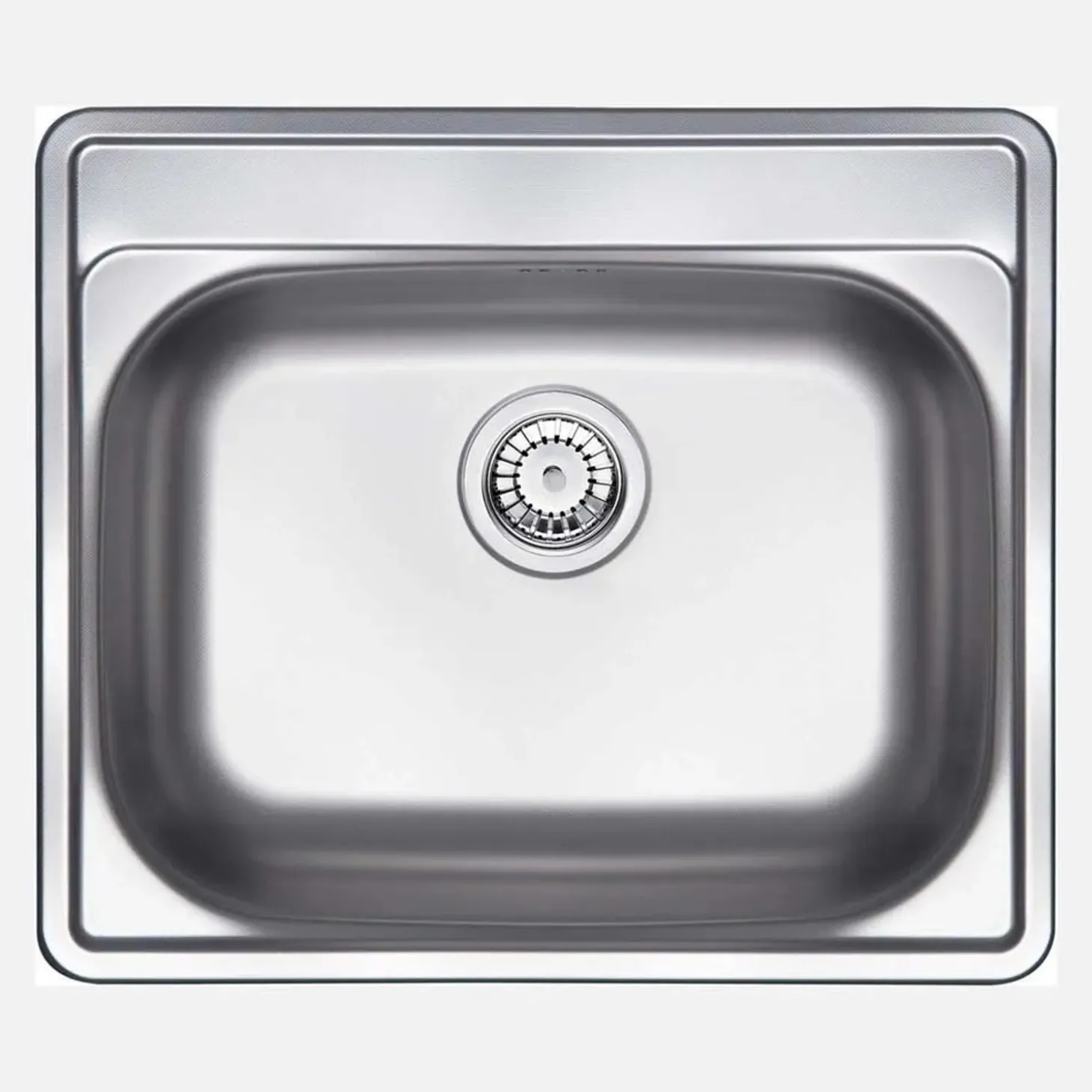 Lavello 1 vasca Idrostile Cidra 500x180 mm acciaio inox