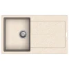 Lavello da incasso in quarzo 1 vasca 86x50 cm avena