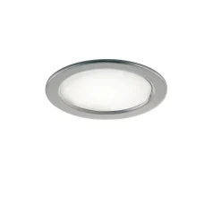 Led da incasso Nemo 3,5W 6,5x1,8 cm argento