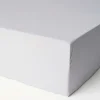 Lenzuola sotto con angoli tinta unita 170x200 cm bianco