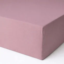 Lenzuola sotto con angoli tinta unita 90x200 cm rosa