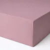 Lenzuola sotto con angoli tinta unita 170x200 cm rosa
