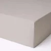 Lenzuola sotto con angoli tinta unita 170x200 cm taupe