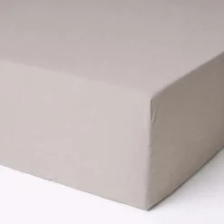 Lenzuola sotto con angoli tinta unita 90x200 cm taupe