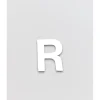 Lettere e numeri adesivi Letterfix bianco 212 pz