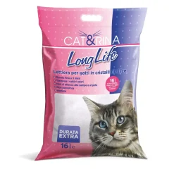Lettiera ai cristalli di silicio Cat&Rina 16 l