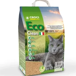 Lettiera Gatto vegetale Eco Clean
