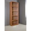 Liberia 5 vani in truciolare 200x69x35 cm quercia