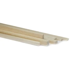 Listello di ayous 10x20x1000 mm