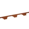 Listello in plastica riciclata per tegola etrusca col terracotta