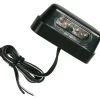 Luce targa bianca a 4 LED omologata