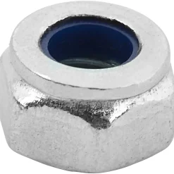 LUX-TOOLS Dado autobloccante LUX-TOOLS M4 zincato 8 pz