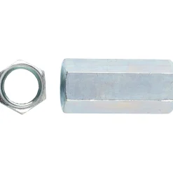 LUX-TOOLS Dado esagonale LUX-TOOLS prolungato M10x30 zincato 3 pz