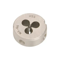 LUX-TOOLS filiera in acciaio M3 Comfort 25 mm x 9 mm