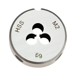 LUX-TOOLS filiera in acciaio M2 Comfort 25 mm x 9 mm