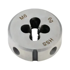LUX-TOOLS Filiera in acciaio M6 LUX-TOOLS Comfort 25x9 mm
