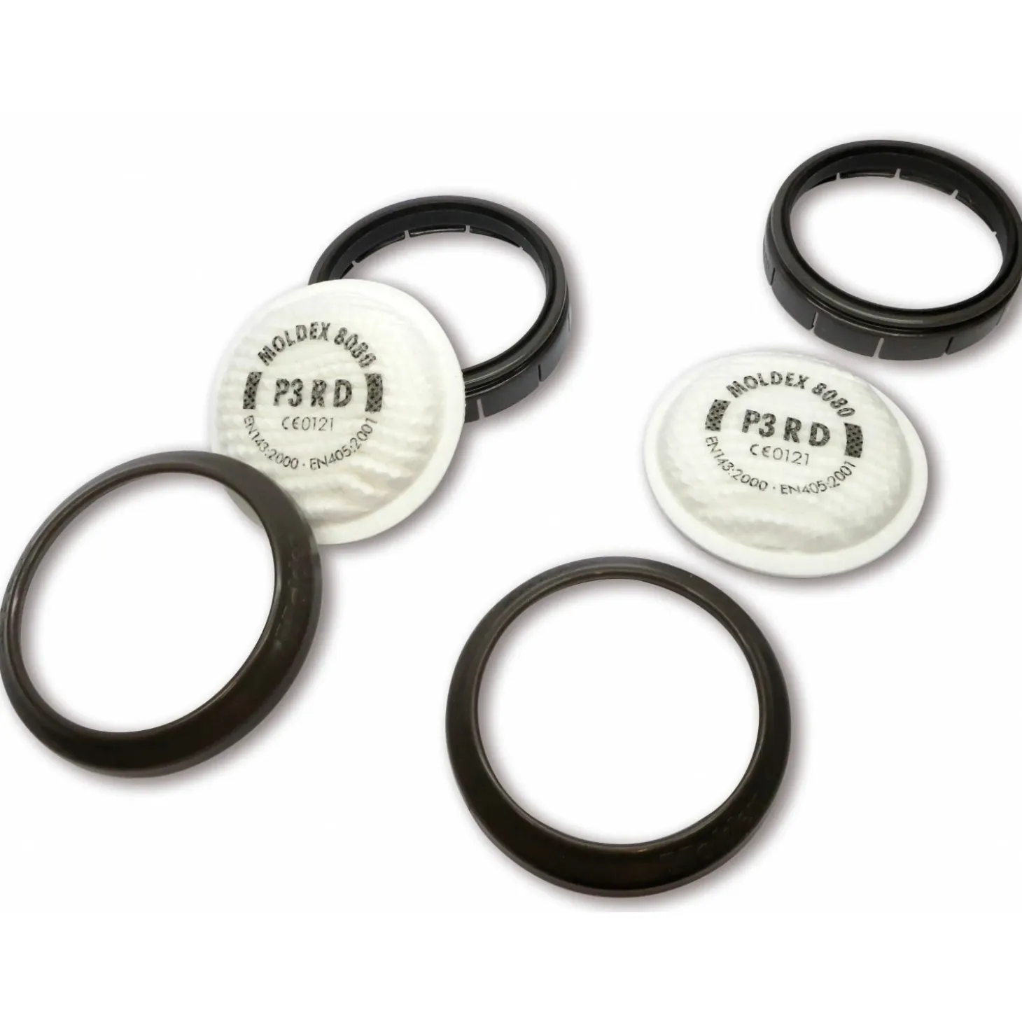 LUX-TOOLS Filtro antiparticolato LUX-TOOLS P3 e supporto 2 pz