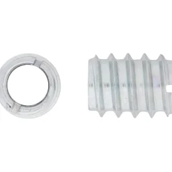 LUX-TOOLS Inserto filettato LUX-TOOLS M4 zincato 8 pz