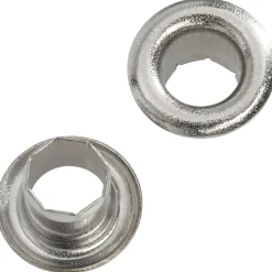 LUX-TOOLS Occhielli LUX-TOOLS argento 4 mm x 7,5 mm