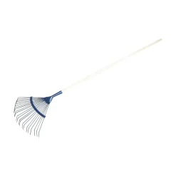 LUX-TOOLS rastrello per foglie con manico 140 cm