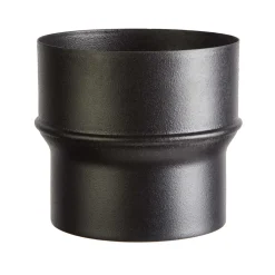 Maggiorazione porcellanata nero opaco 100F-120M H 11 cm
