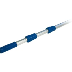 Manico telescopico argentato 3,60 m (3 x 1,20 m)