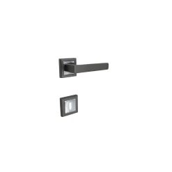 Maniglia q.style in alluminio antracite opaco-cromo