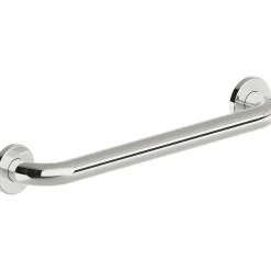 Maniglione bagno Idrostile kit montaggio 45 cm acciaio lucido