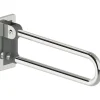 Maniglione bagno pieghevole Idrostile kit montaggio 60 cm acciaio lucido