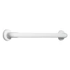 Maniglione lineare rigato in PVC medicale 45 cm bianco