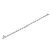 Maniglione verticale senza curve Ada in acciaio satinato 1650 mm
