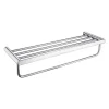 Mensola bagno a coste Idrostile 628x121 mm cromo