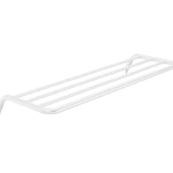 Mensola bagno a coste Idrostile 616x89 mm bianco