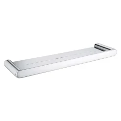 Mensola bagno a parete Idrostile 431x28 mm cromo