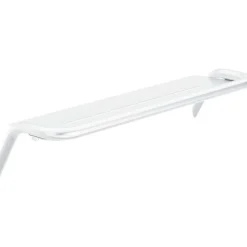 Mensola bagno a parete Idrostile 436x89 mm bianco