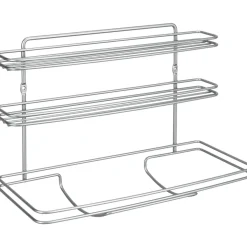 Mensola porta rotoli carta cucina a 3 piani Roll-It trattamento polytherm