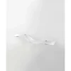 Mensola da parete in acrilico trasparente 16,5x66,5x0,8 cm