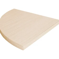 Mensola melaminica angolare acero 300 mm x 300 mm x 18 mm