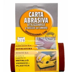 Minirotolo carta abrasiva autolubrificata grana 320