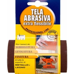 Minirotolo tela abrasiva grana 220
