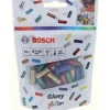 Mini stick colla Gluey Bosch mix colori glitterati 70 pz