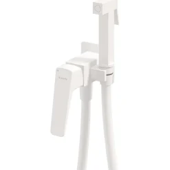 Miscelatore bidet Placetas a incasso a parete bianco
