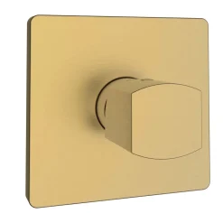 Miscelatore incasso doccia Zefir oro opaco Ø 25 mm