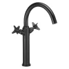 Miscelatore lavabo Madruga alto nero H80 L270 P400 mm