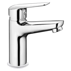 Miscelatore lavabo Nueva Paz cromo H60 L200 P305 mm