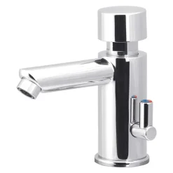 Miscelatore lavabo Palmarito a chiusura automatica senza tappo chiusura