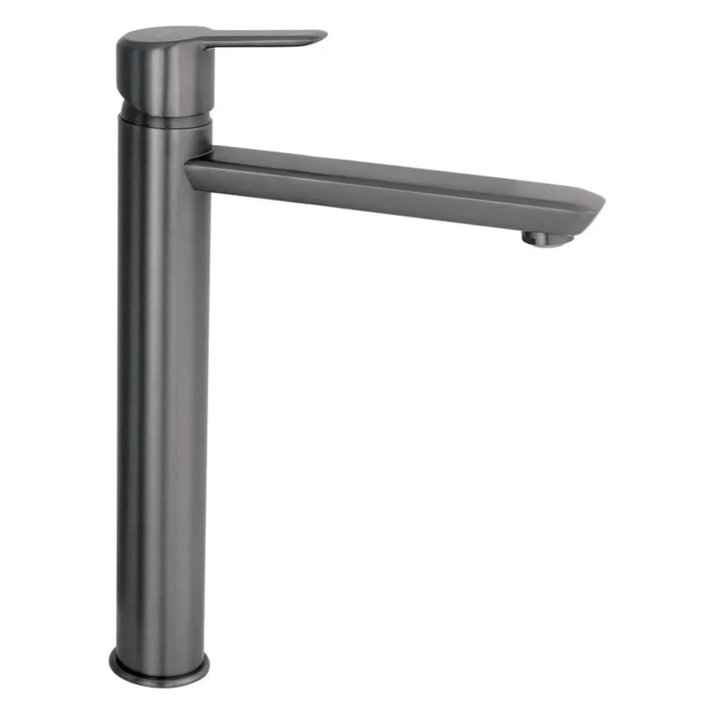 Miscelatore lavabo Rodas alto titanio H70 L270 P500 mm