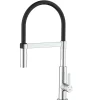 Miscelatore lavello alto Panama cromo/nero